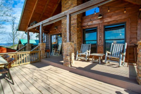 Black Bear Lodge Mtn View Wood Fireplace